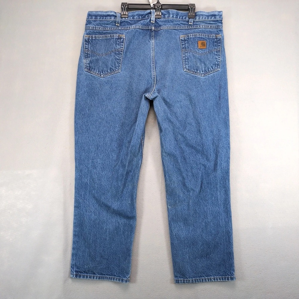 Carhartt Traditional Fit Jeans Mens 44x30" Workwear B280 PRW Rugged Outdoors Y2K - Picture 2 of 8
